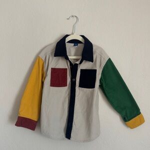 Old Navy Multicolor Kids Button Down Shirt